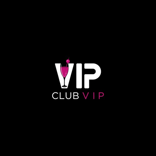 Design de logotipo de crachá de associação exclusiva do clube vip