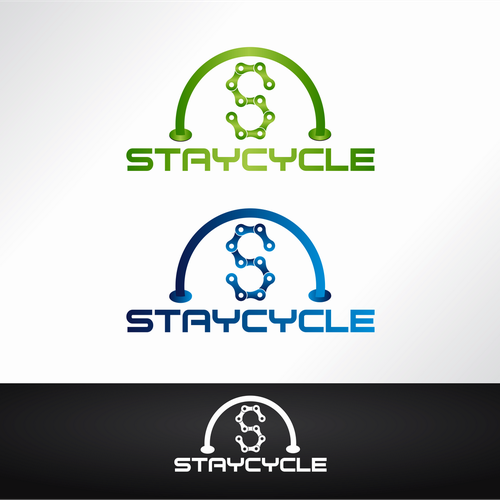 Fun Modern Bike Parking Logo Logo design contest