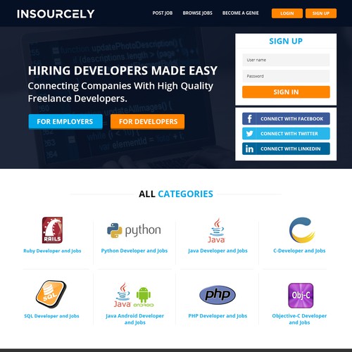 Create a stunning NEW front page for a SaaS company Design by Atul-Arts