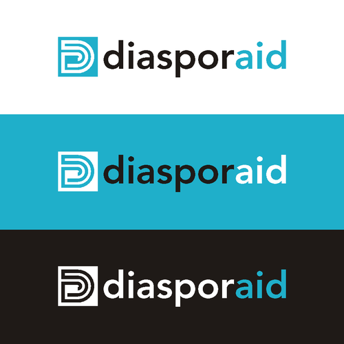 Design a powerful logo for diasporaid, an impact-oriented network/platform for expats Design by motherorison