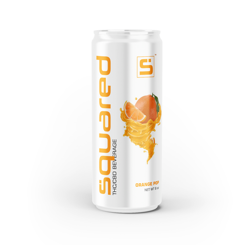 Clean - edgy beverage can for THC / CBD drink Design by SONUPARMAR