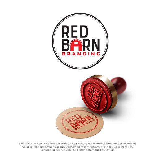 Red Barn without the Farm Design by James®