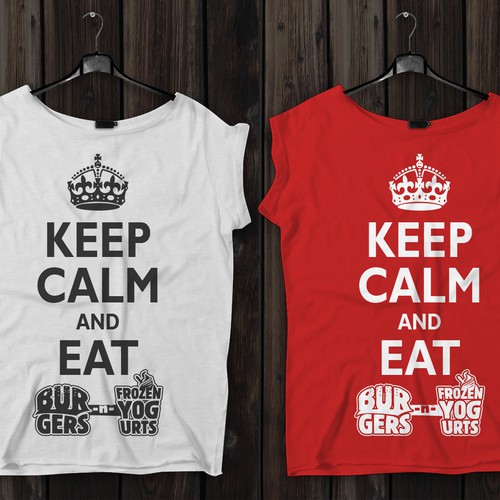 A typography t-shirt design