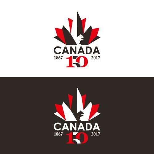 Community contest: Design Canada’s 150th birthday logo! Design by Megamax727