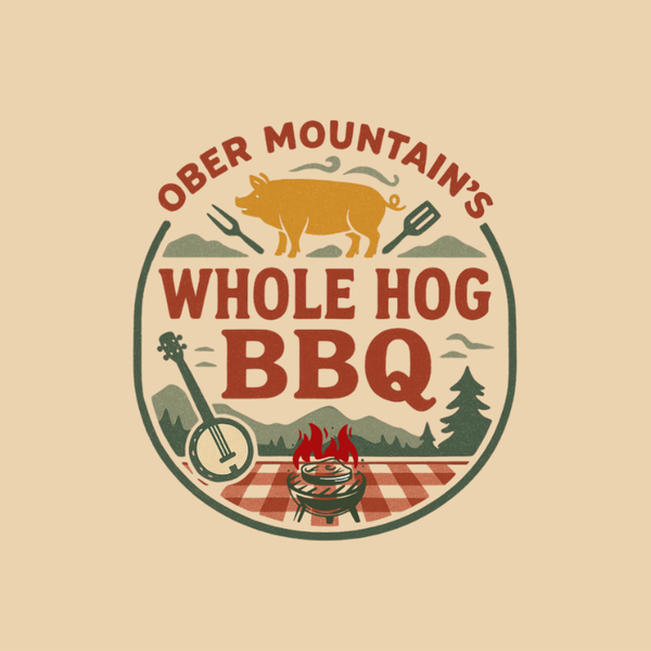 logo design ober mauntains