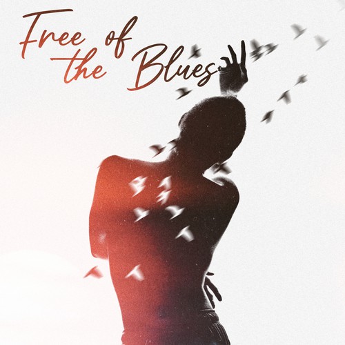 One Panel Album cover for a single salsa song - Free of the Bues Design by umbertino