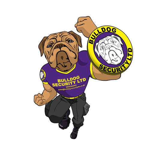 Designs Create a Bulldog Mascot for an up and coming company to