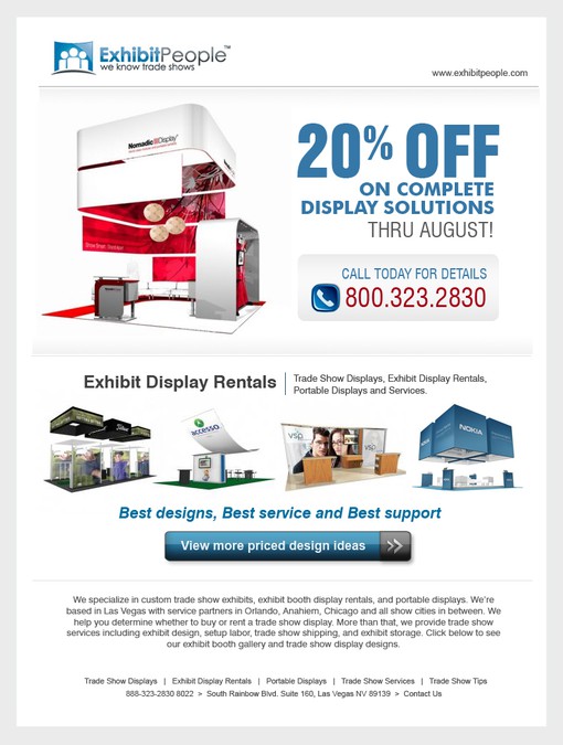 Create The Next Banner Ad For Exhibit People Banner Ad Contest