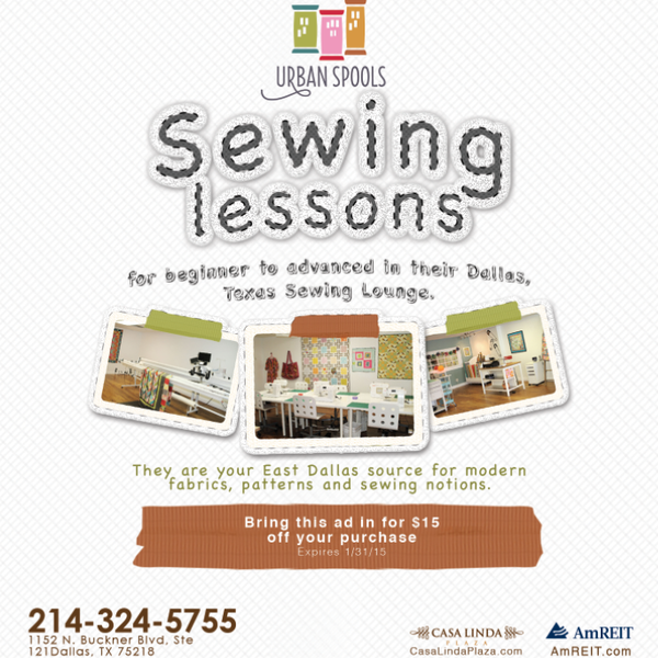 sewing lessong