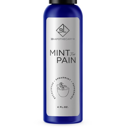 Pain Spray Label Design by Rifat_Jishan