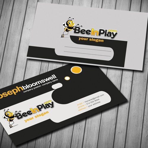 Help BeeInPlay with a Business Card Réalisé par Zetka