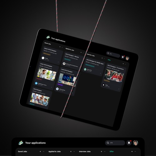 TrackMyJob (Job Tracker Web Application) Design by Greg Neu