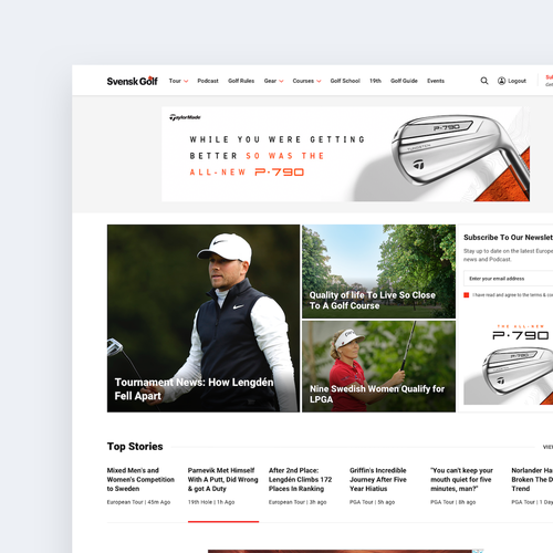 Web page design contest entry by David Ferretti
