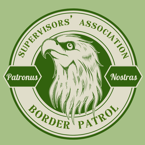 Border Patrol Supervisors Association Eagle Logo Design Design by titty cat
