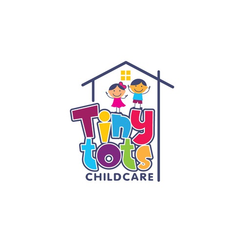 Colorful and playful logo for my in-home daycare. I would like to see kids playing and learning . I have kids 6 month up Design by creative_think