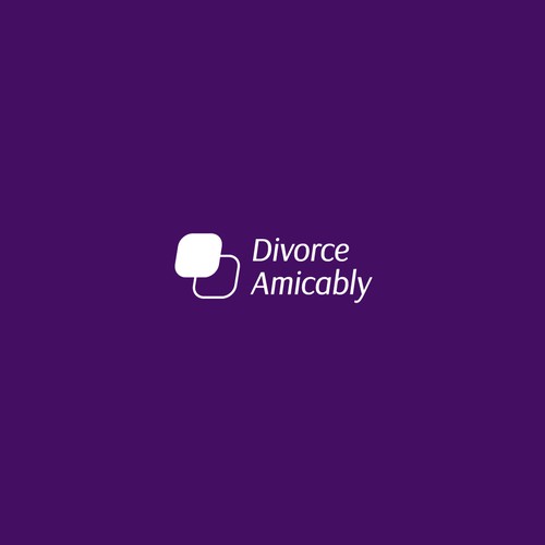 Logo for a new, healthy way for reasonable people to divorce Design by Cimpri