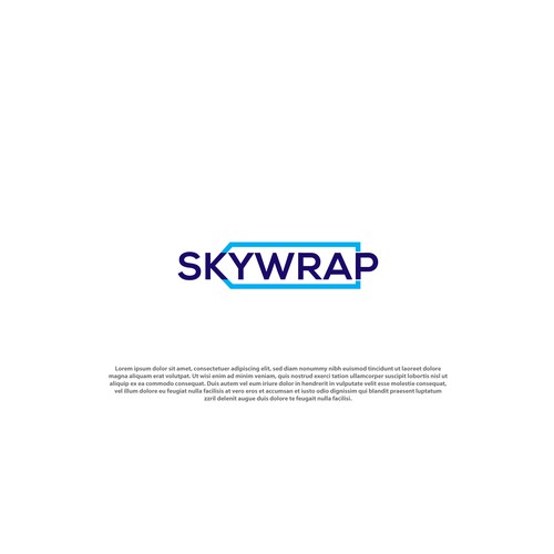 SkyWrap Logo Design by Sagittarius ♂