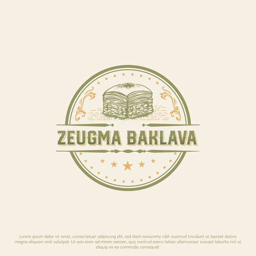 High quality Turkish baklava shops in Bosnia and Herzegovina-ontwerp door Kris1923