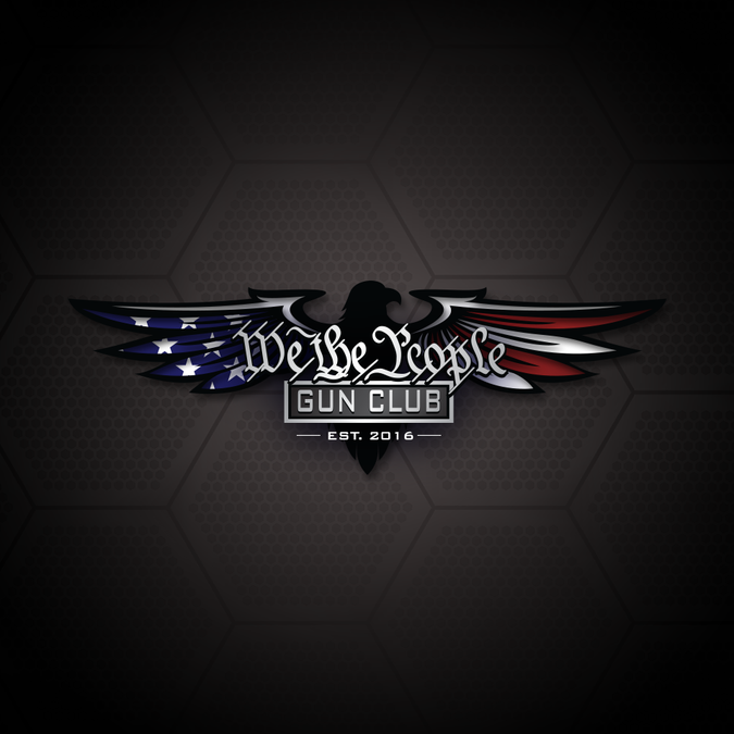 All American, "We The People" design for our Gun Club Logo design contest