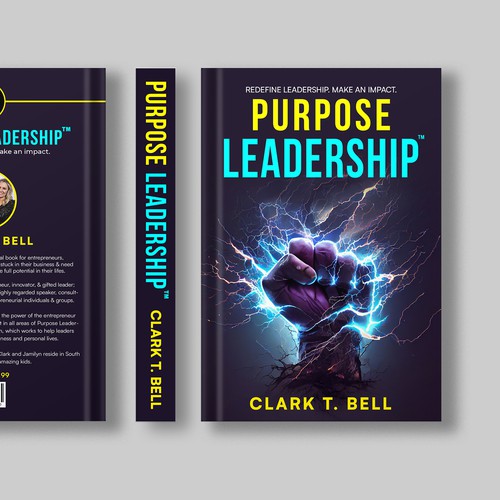 Purpose Leadership Book Cover Design by H_IMAM