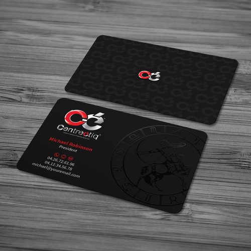 Proposition sur un concours de Carte de visite, réalisée par Tcmenk