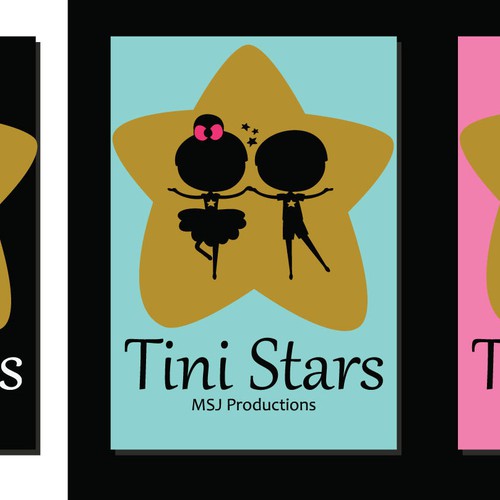 Create a logo for: MSJ Tini Stars Réalisé par Jovaana