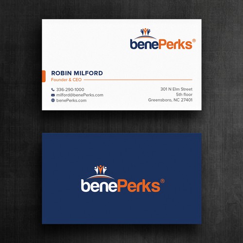 Biz Cards for fast growing company Réalisé par Felix SH