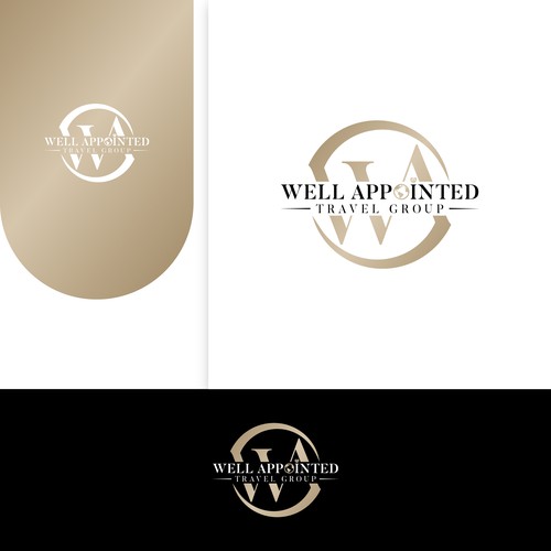 Elegant and Luxurious Brand for a Travel Group Design by NuriCreative