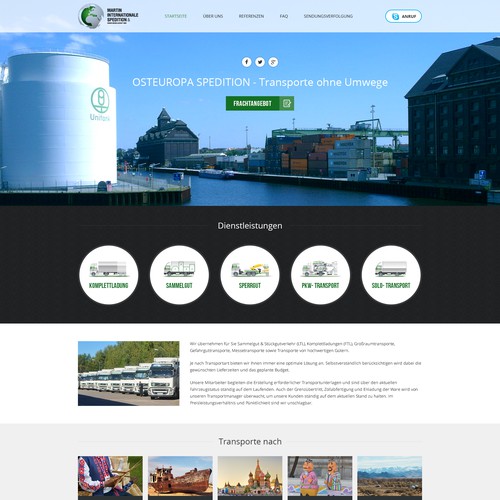 Landing page design contest entry by amazing™