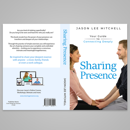 Mindfulness Book Cover on Sharing Presence Design by JePray