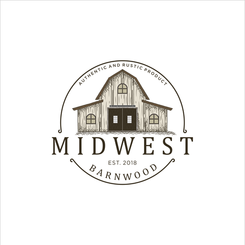 Design a classic logo for Midwest Barnwood | Logo design contest