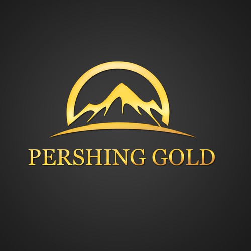 Design di New logo wanted for Pershing Gold di AB_Graphic