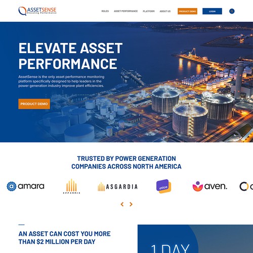 Engaging B2B Website Upgrade for AssetSense Design by YaseenArt