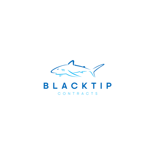 Simple shark logo design for real estate contracts software company Design by depra