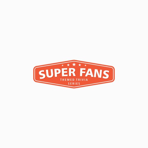 SUPER FANS Theme Trivia Series Logo Design by kautsart