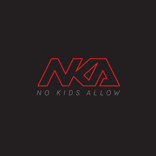 DJ Name Logo Needed for Marketing- NKA (No Kids Allowed) Design by Sand82
