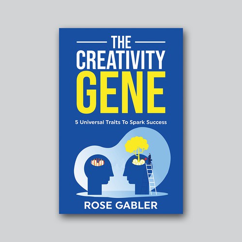 Design a powerful book cover to inspire creativity and connection! Design by Brushwork D' Studio