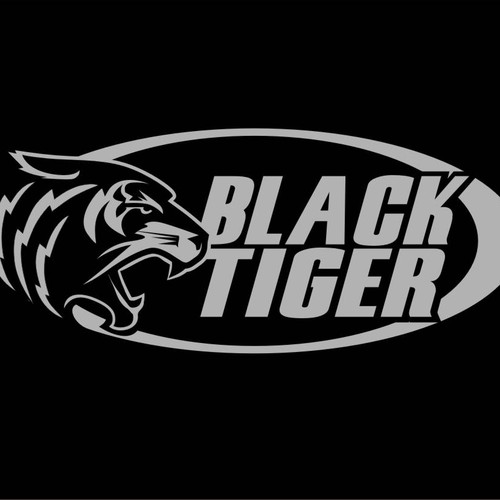 black and white tiger logo