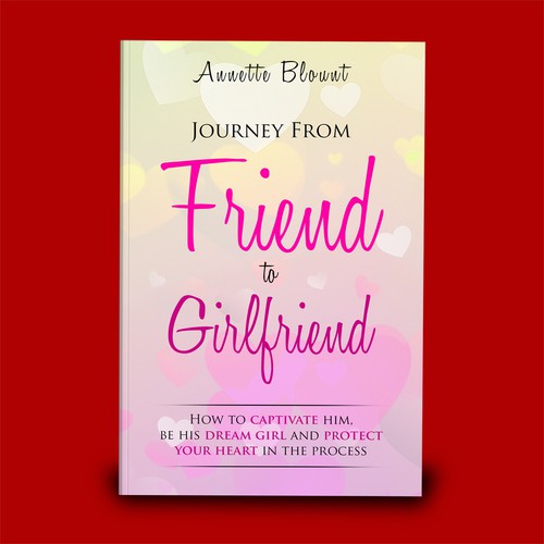 Design a book cover that is fun and playful to help single women experience love beyond friendship Design by TopHills