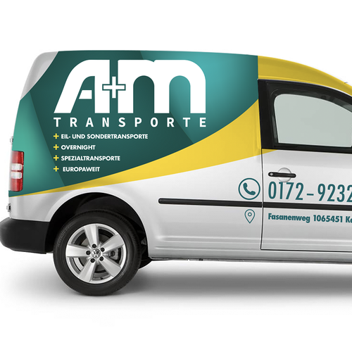 Car, truck or van wrap contest entry by J.F