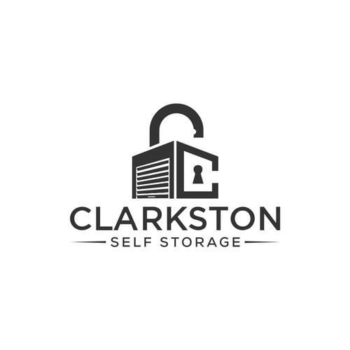 Self Storage Logo | Clarkston Self Storage Diseño de RayStudio