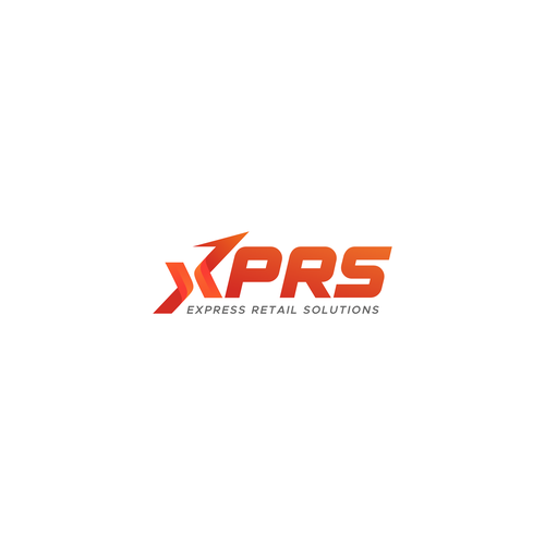 XPRS Express Retail Solutions Logo. Mass distribution company Diseño de Bayudaswara