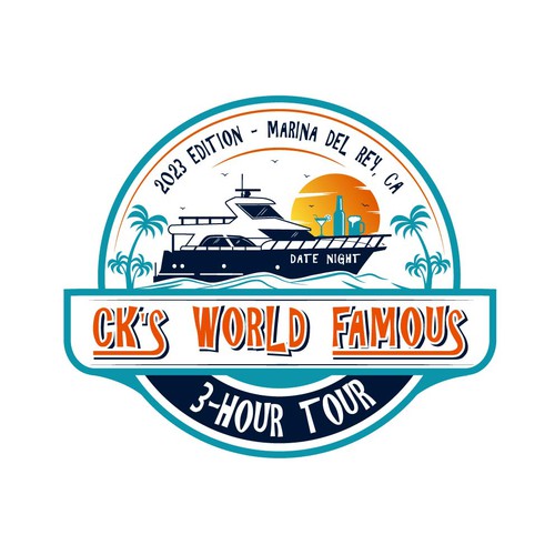 Travel Logo for Boat Tour Design by Warmanni