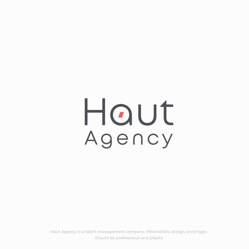 Talent agency logo design Design by LarkFlow Digital