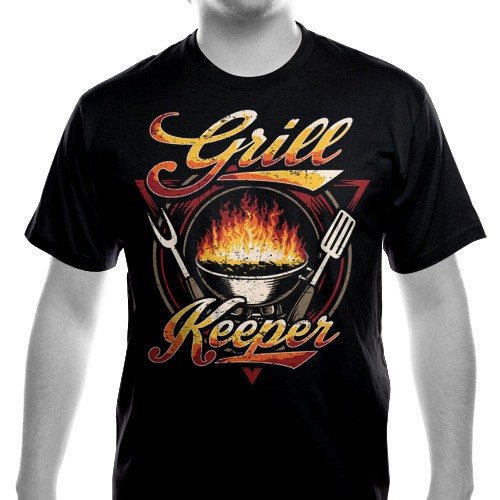 Designs | T-Shirt for Grill/BBQ fans, possible text: