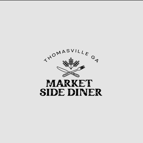 Vintage Farmers Market restaurant logo in South Georgia Design by Nana445