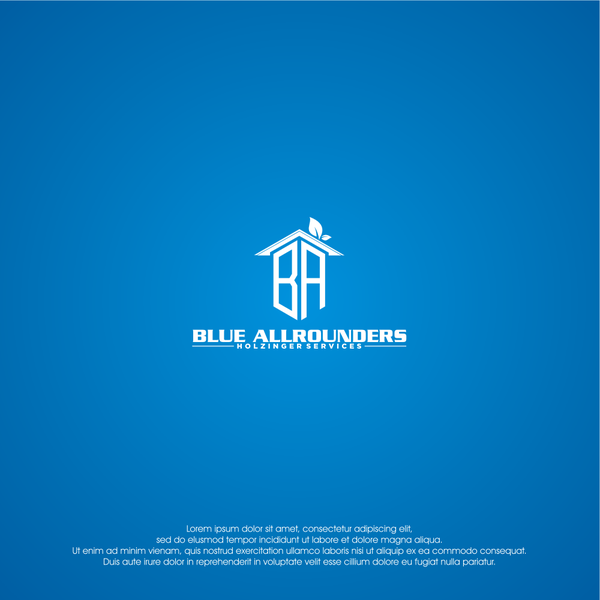 create design logo for Blue Allrounders