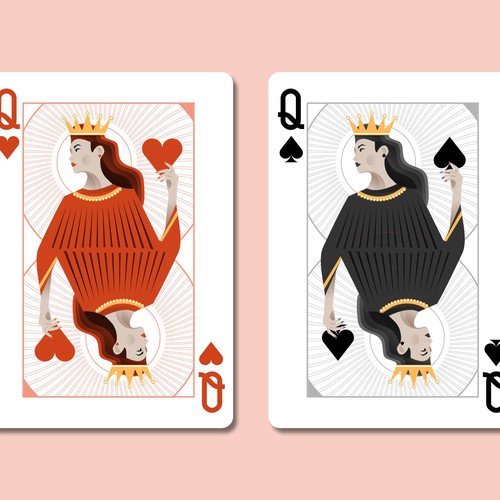 Designs | Original Artistic Poker Card Design | Illustration or