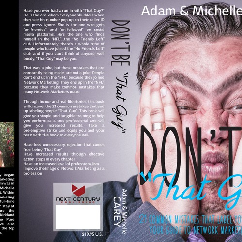 NCP BOOK COVER - Don't Be "That Guy" In Network Marketing Design by R Graphic Studio