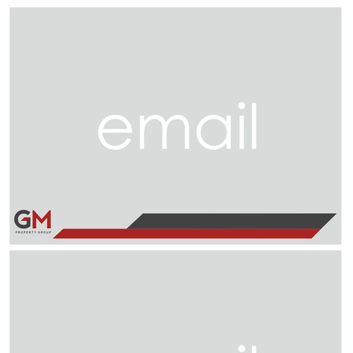 logo for GM Property Group Design by Designdicate™